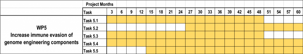 UPGRADE_WP5_timeline